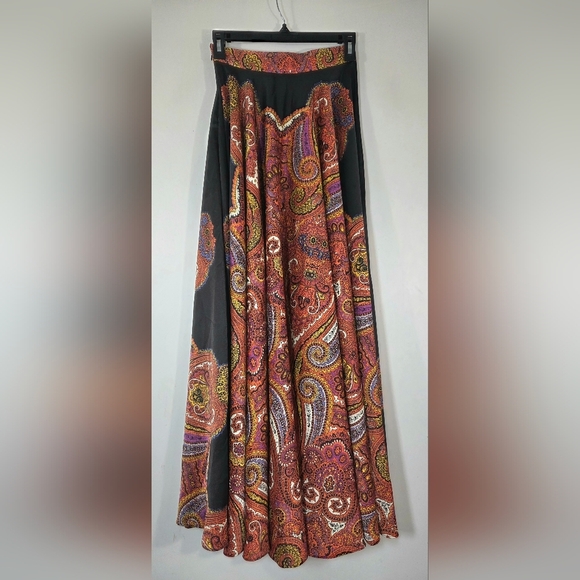 FREE PEOPLE PAISLEY DREAMS MAXI SKIRT. - Picture 5 of 7